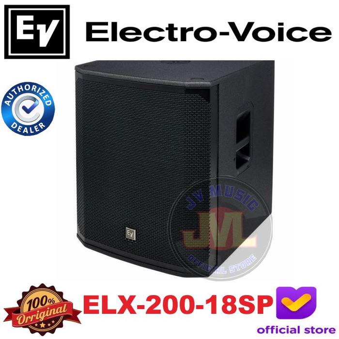 Speaker Ev 18 Inch Powered Sub Subwoofer Aktif 18 Inch Electro