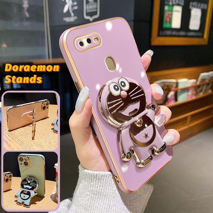 Gambar Casing Ponsel Untuk Oppo A12 A12S A7 A5S A11K A5 A3S A12E Realme C1 Case Pintar Pola Doraemon Tepi Mewah Kesing Hp Phone Stands Silikon Penutup Belakang Penuh Kamera Casing Pelindung Softcase Murah!!!!!! - Ungu, OPPO A12 dari bursa gadget782 undefined Tokopedia