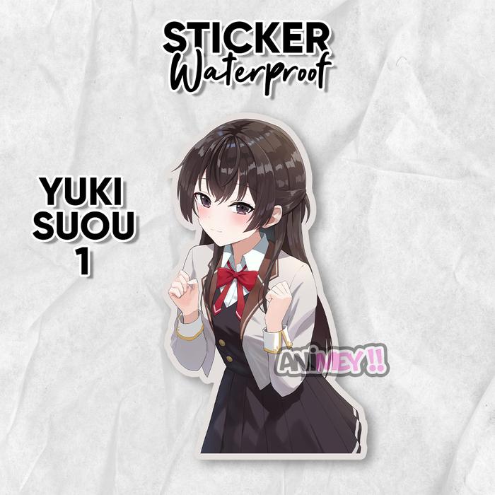 Gambar Stiker Yuki Suou Roshidere / Sticker Anime Waterproof - 1 dari ANIMEY hobbies undefined Tokopedia