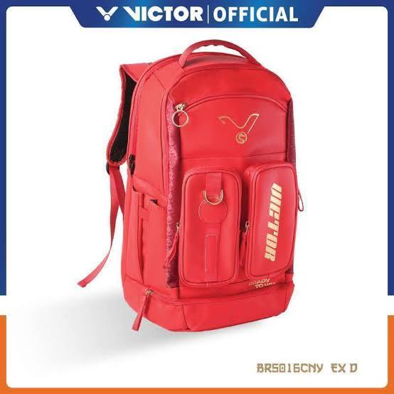 Gambar Special Edition Tas Ransel Badminton Victor BR 5016 CNY EX / Backpack Badminton BR 5016 CNY EX Victor - Merah dari NINJA BADMINTON STORE GRESIK undefined Tokopedia
