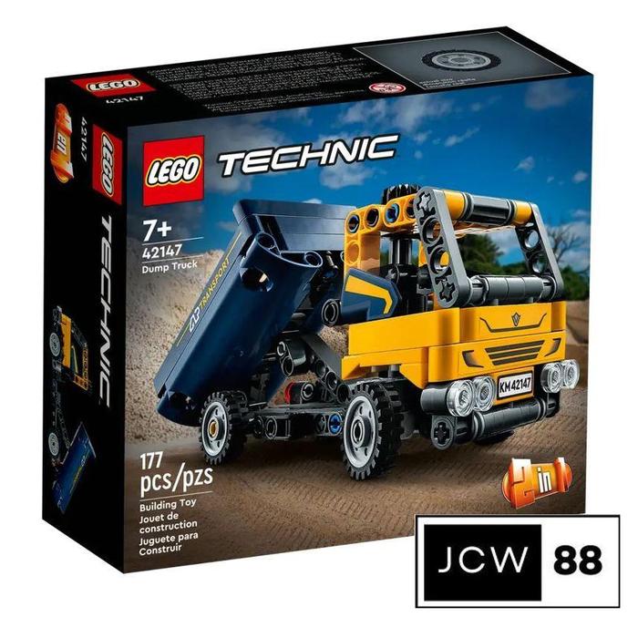 Gambar Lego 42147 Technic 2in1 Dump Truck mainan anak mobil truck dari Mainan Balok Susun 43 undefined Tokopedia