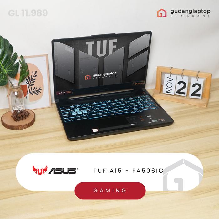 Asus Tuf Gaming A15 Fa506ic Amd Ryzen 7-4800h 8512 Nvidia Rtx 3050 Rgb  Backlight 156 Inch Fhd Ips 144hz Gl11989