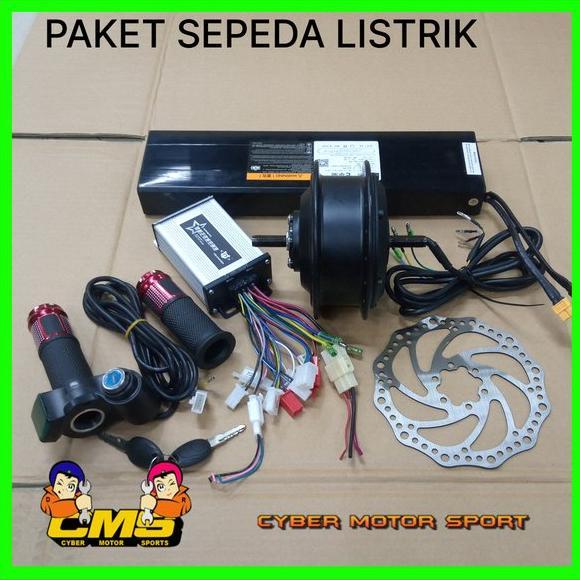 Gambar Best Seller Paket Konversi Sepeda Listrik . Ebike. Bldc . Upgrade Sepeda Listrik Komplit. Motor Listrik. Bmx Fixie Ni Onthel dari BUYBUY.COM undefined Tokopedia