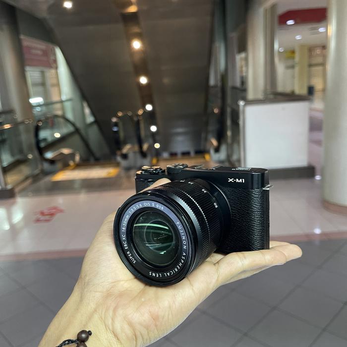 Hasil Xa3 Fuji Kamera Mirrorless Fujifilm Xa-3 Xa3 With Lensa 16