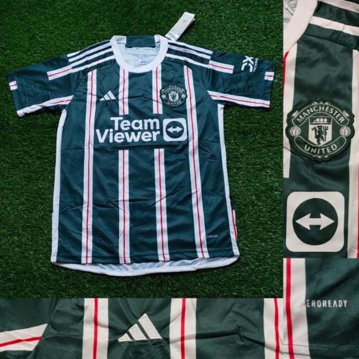 Gambar Jersey Mu Man Chester United New Away 2023 2024 Grade Ori Baju Sepak Bola Emyu Terbaru - JERSEY SAJA, S dari SBugar Store undefined Tokopedia