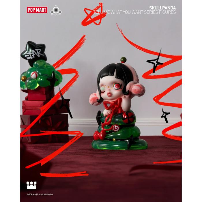 Gambar Pop Mart Skullpanda Tell Me What You Want Series Figure (selected) - Getting Dress dari funkos undefined Tokopedia