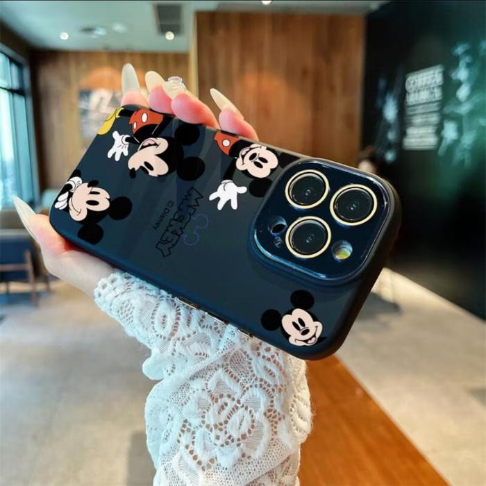 Gambar CASE CASING IPHONE MAGSAFE 11 12 13 14 15 16 PRO/MAX MICKEY MOUSE - Hitam, 15/+/PRO/PROMAX dari iShield.Case undefined Tokopedia