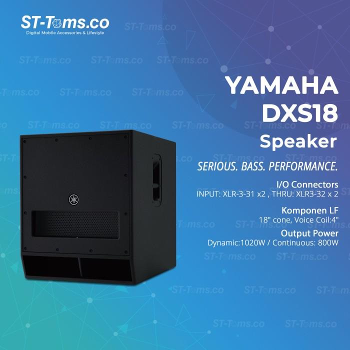 Promo Yamaha DXS18 DXS 18 18” Powered Subwoofer Active Speaker