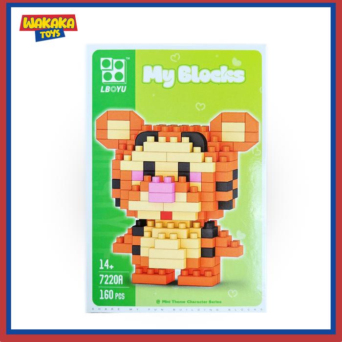 Gambar WAKAKA TOYS Permainan Anak Edukatif Bricks Nano Blok Karakter / Mainan Menyusun Nano Blok - 7220A dari Wakaka Homeliving undefined Tokopedia