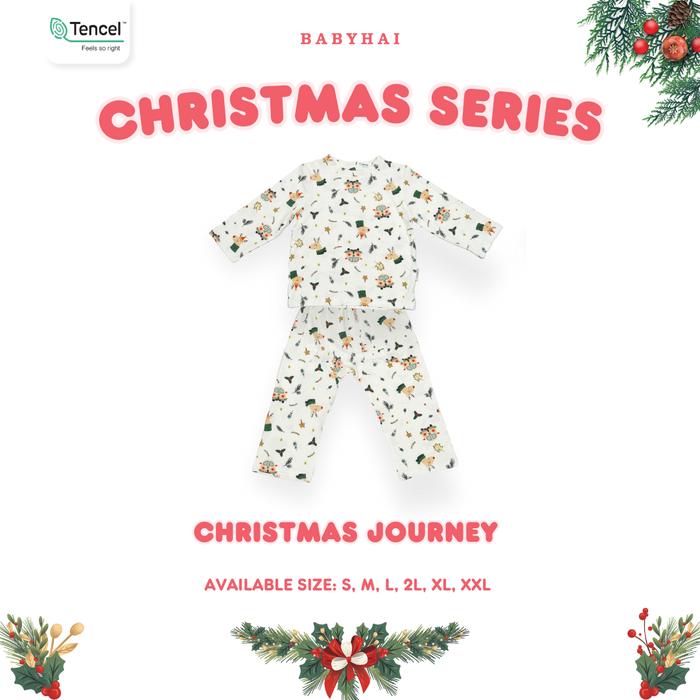 Gambar BABY HAI Tencel Christmas Series - Lengan Panjang - Journey, S dari Babyhai undefined Tokopedia