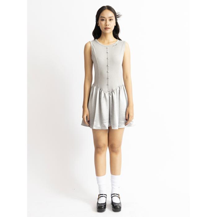 Gambar Zappi Official - Lily Dress - Grey dari Zappi undefined Tokopedia