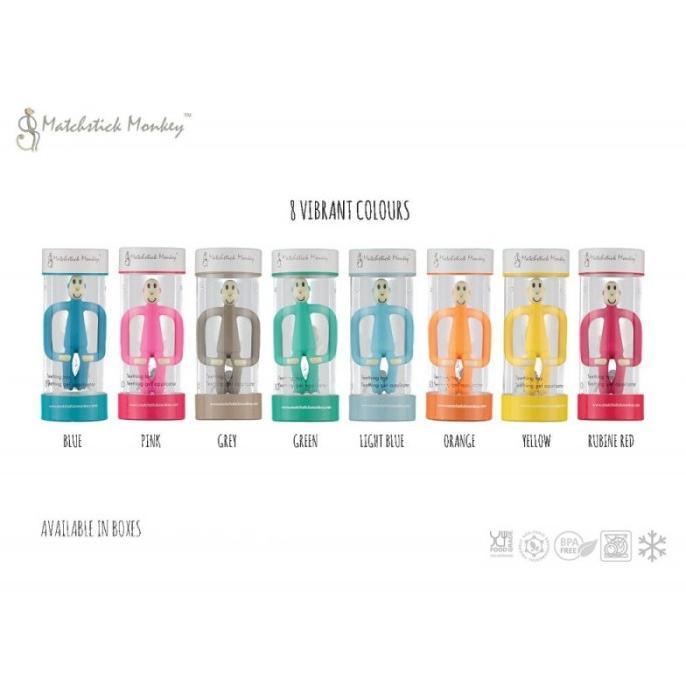 Gambar Matchstick Monkey Teether - pink dari ekisiwa undefined 2 Tokopedia