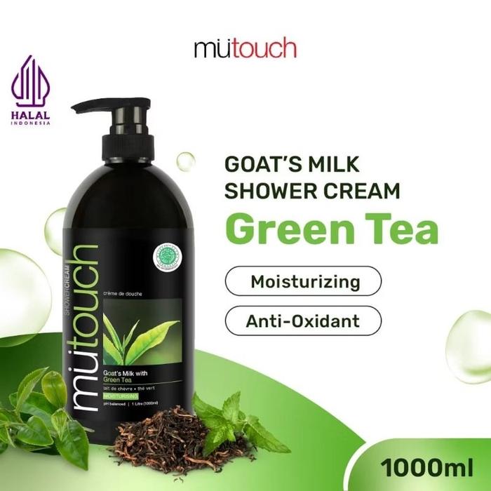 Gambar MuTouch Goat Milk Shower Cream 1000ML - Mu Touch Body Wash Sabun Mandi Goat Milk 1L 1000ML - Green Tea dari La mart 2 undefined Tokopedia