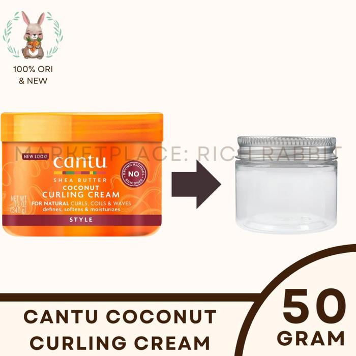 Gambar Cantu Shea Butter Coconut Curling Cream 340 gram - FULL SIZE dari Gantle Manno undefined 5 Tokopedia