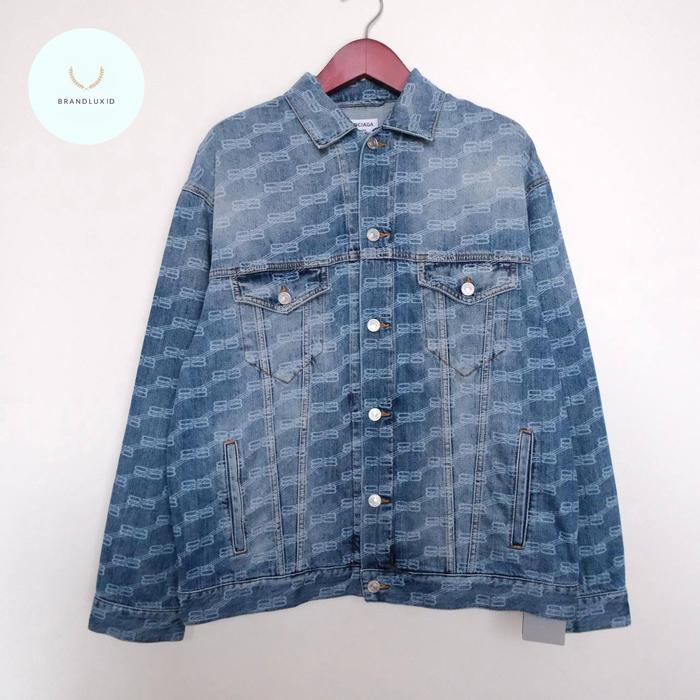 BALENCIAGA】DENIM BOMBER JACKET XS Men's Standard Denim Bomber in