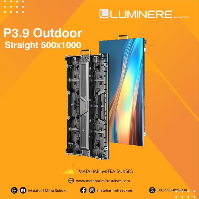 Gambar LUMINERE LED Advance P3.9 Outdoor Refresh 4500Hz Harga per M2 Rental Use - Straight50x100 dari Matahari Mitra Sukses undefined Tokopedia