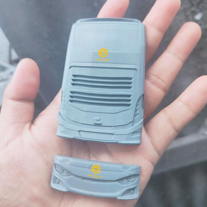 Gambar Face & Cowl Skala Miniatur Bus Skala 1:50 - Jetbus 3 UHD, 1:50 dari PRONOV STORE undefined Tokopedia