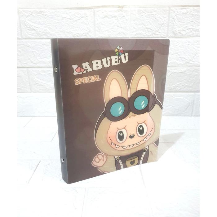 Gambar Map Binder LABUBU Fancy Karakter Ukuran A5 - LABUBU Abu Tua dari MACK STATIONERY undefined Tokopedia