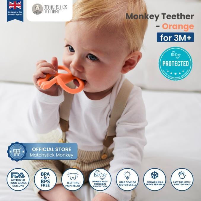 Gambar Matchstick Monkey - Teether Monkey Series - Orange dari ekisiwa undefined Tokopedia