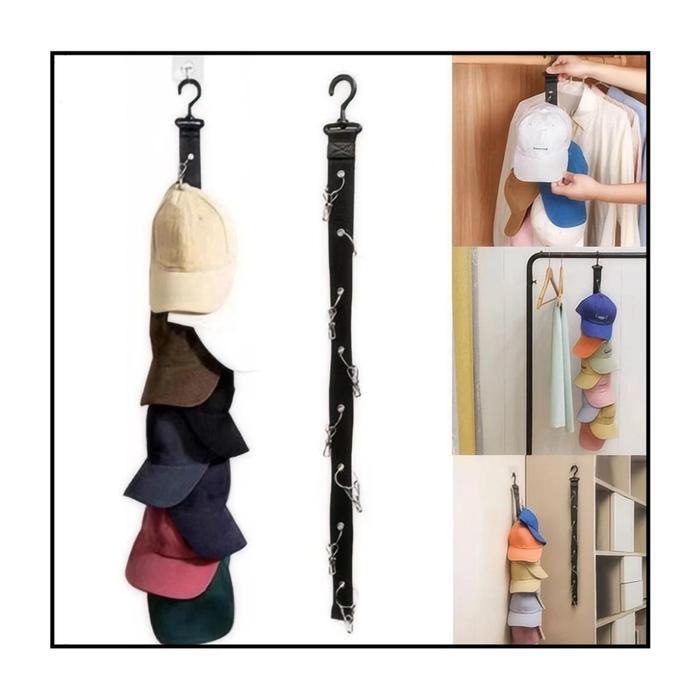 Gambar 8 Kait Rak Topi Hook Gantung Di Belakang Pintu Rak Topi Display Topi Gantungan Topi Dinding Tempat Topi Gantung dari GemilangGoods3 undefined Tokopedia