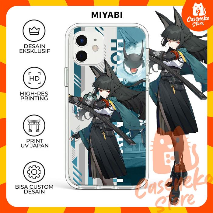 Gambar Case Hoshimi Miyabi Zenless Zone Zero Casing Custom Smartphone Phone HP - 1, Softcase dari Casenekostore undefined Tokopedia