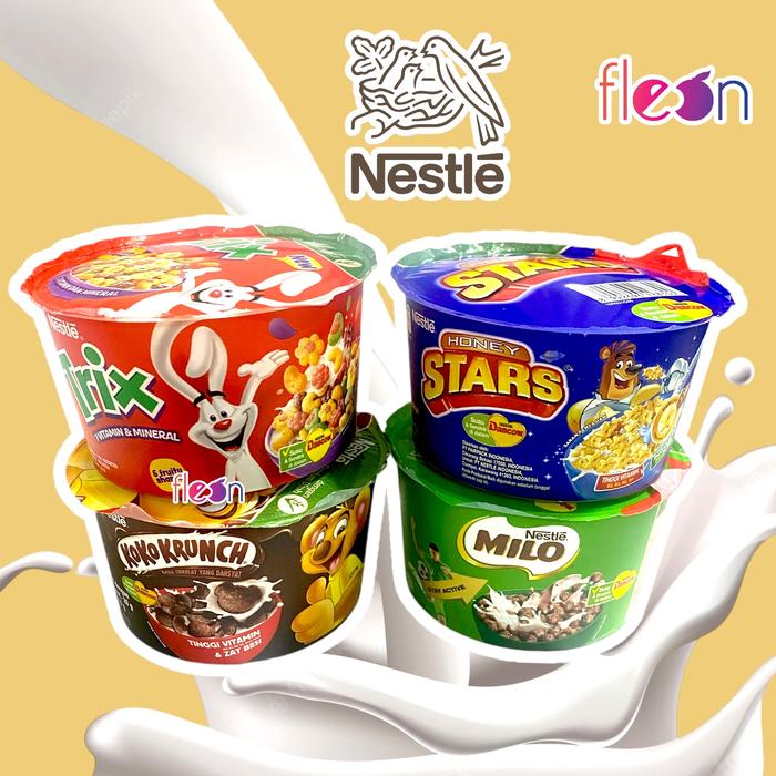 Gambar Nestle Milo / KokoKrunch / Honey Star Sereal Cup Combo Pack Dancow - Honey Star dari FleonShop undefined Tokopedia