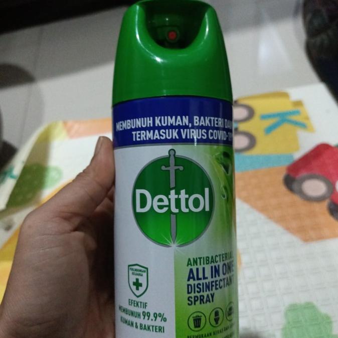 Gambar Ready Stock Dettol Antibacterial Disinfectant Spray 450Ml Original - Hijau, 225ml dari Tearra Store. undefined Tokopedia