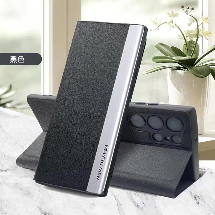 Gambar Premium Leather Case Flip Cover Infinix Smart 8 Smart 8 Pro Smart 9 Hot 50 Hot 50i Hot 50 Pro Hot 50 Pro Plus Softcase Kulit Casing Standing New Design Case - Hitam, Infinix Smart 8 dari Crizz Shop 88 undefined Tokopedia