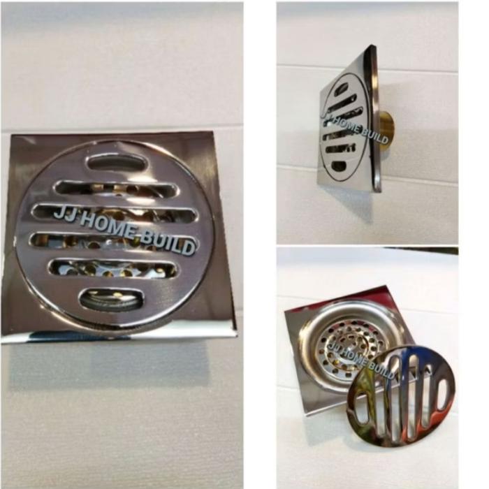 Gambar Floor Drain/Saringan Got Kamar Mandi Anti Bau Kecoa - Type A dari JJ Home Build undefined Tokopedia