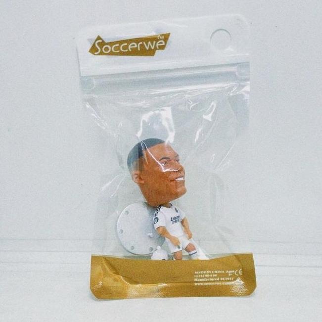 Gambar Action figure Kylian Mbappe Real Madrid 2024 soccerwe dari toko berkah ahmad undefined Tokopedia
