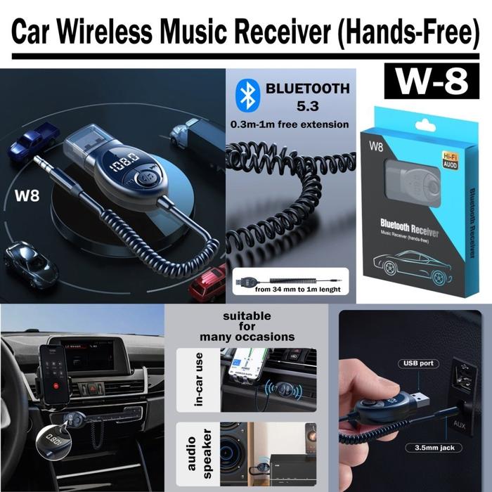 Jual Bluetooth Receiver untuk Mobil Transmitter Receiver Car
