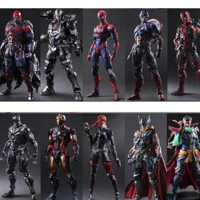 Jual Play Arts Final Fantasy Vincent Valentine Cloud Strife Marvel