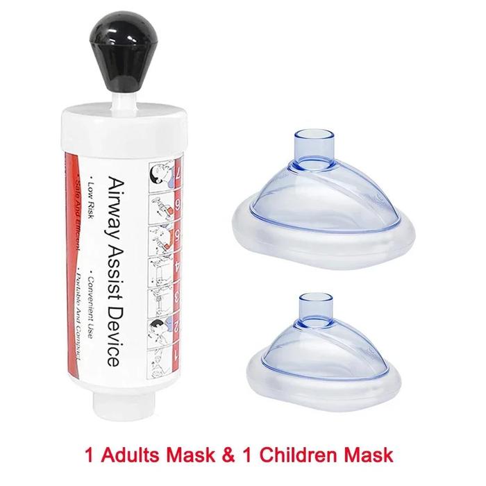 Gambar Anti Choking Device Choking Emergency Life Saving Suction Vac Anti Choke Device First Aid Kit For Kids Adultsupgrade Portable - 3 in 1 Set dari Medikayasa undefined Tokopedia