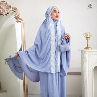 Gambar HIJABERLIN - Amina Prayer Set Mukena Travel Mini - Bluesoft dari Hijaberlin undefined Tokopedia