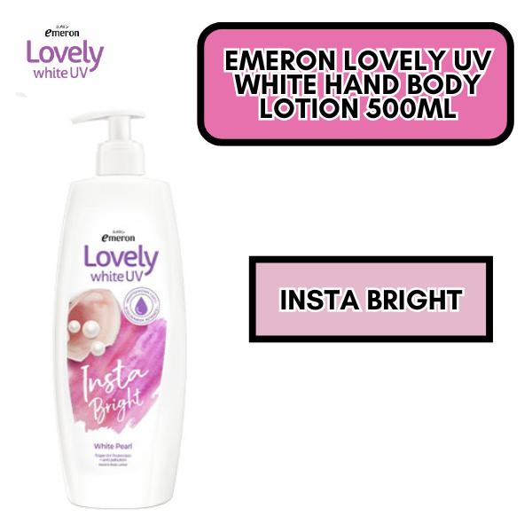 Gambar EMERON LOVELY UV WHITE 500ml - Insta Bright dari Jajan Sehat Shop undefined Tokopedia