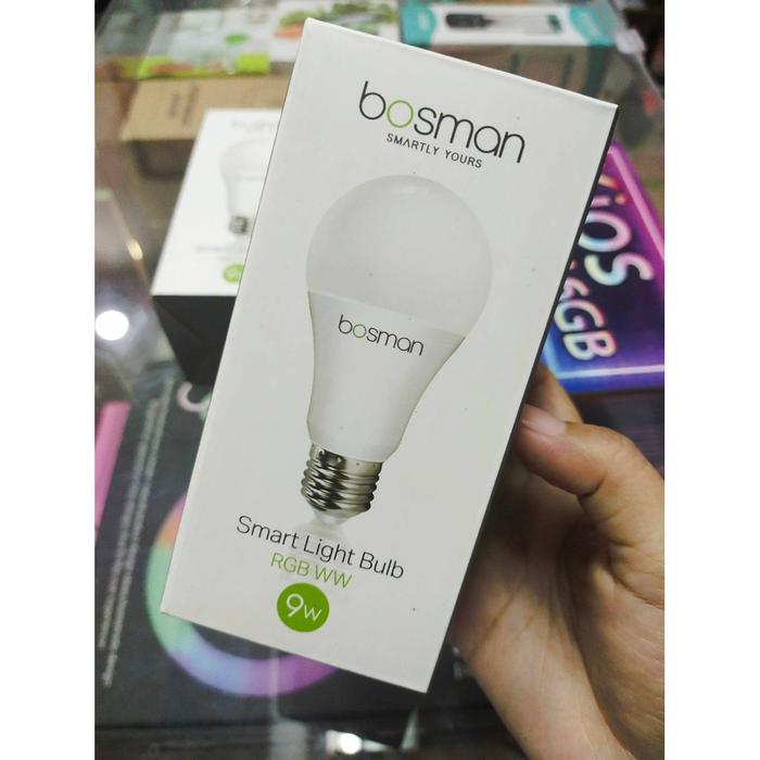 Gambar Bosman Lampu Bohlam Smart LED Light Bulb 9W RGBWW dari Kios 16GB undefined Tokopedia