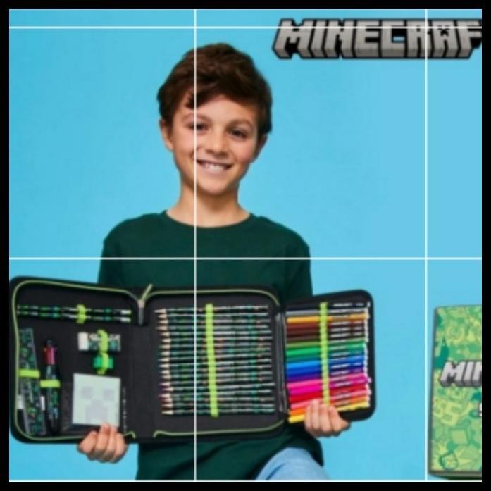 Gambar Smiggle Minecraft Stationery/Alat Tulis/Pencil Case Smiggle/Kado dari Office Tools_ undefined Tokopedia
