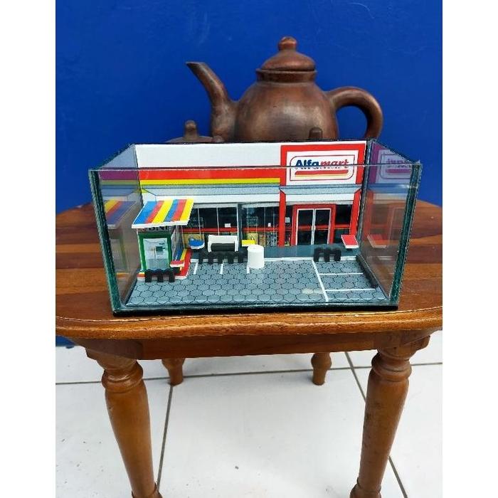 Gambar Akuarium Tema Indo.Akuarium Baby Chana/Akuarium/Akuarium Cupang Unik/Akuarium Unik - Tema Indomaret, 20/10/10 dari part time2 undefined 5 Tokopedia