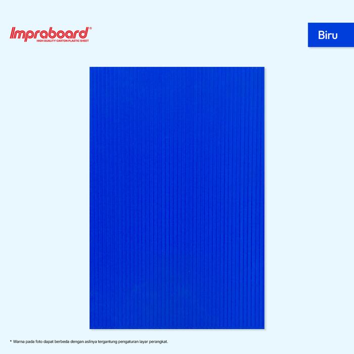 Gambar Impraboard Tebal 3 mm ukuran 500 x 750 mm - Biru dari Impraboard Official undefined Tokopedia