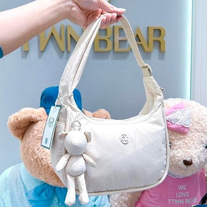 Gambar GUOO BEAR ORIGINAL GU1022 SHOULDER BAG WANITA - TAS TTWN/GUOO BEAR - Cream dari TTWNBEAR.0FFICIAL undefined Tokopedia
