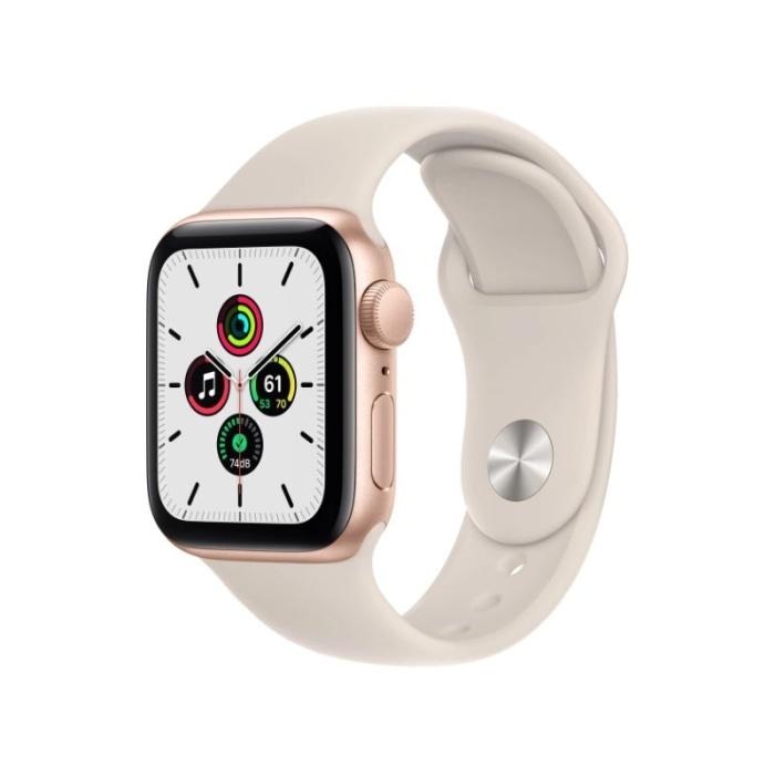 Apple Watch SE 2nd Gen 44MM 40MM GPS Sport Band Garansi Resmi 40MM  STARLIGHT, M/L SPORT BAND