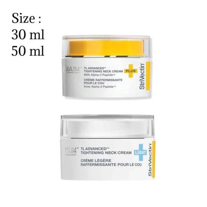 Gambar "READY" STRIVECTIN TL ADVANCED TIGHTENING NECK CREAM PLUS / LIGHT - 7ml dari Aisah Ferdipasib undefined Tokopedia