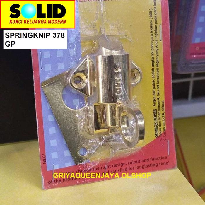 Gambar Spring Knip Solid SK 378 Solid Spring Knip Solid Slot Jendela - GP dari GriyaQueenJaya undefined Tokopedia
