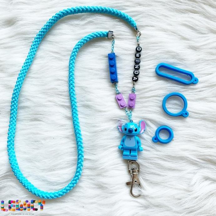 Gambar Promo Lanyard Lego Karakter Stitch - tempat id card, stitch biru dari CV HARAPAN ID undefined Tokopedia