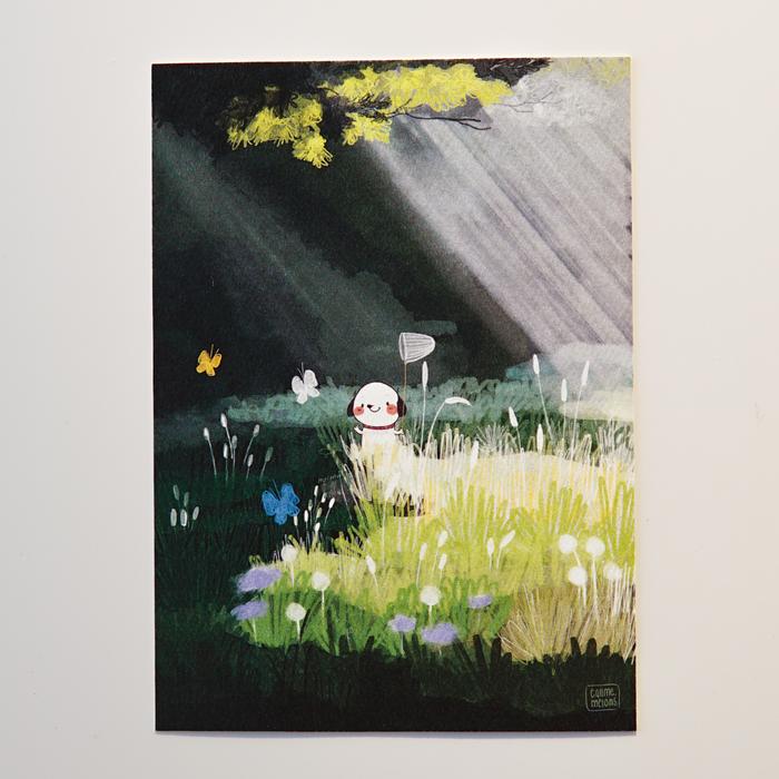 Gambar I LOVE NATURE - art print /poster / greeting card / postcard / LUKISAN - Butterflies, A5 dari CallmeMelons undefined Tokopedia