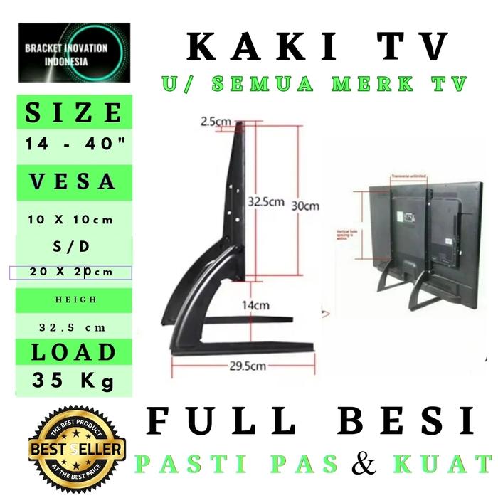 Proper Universele Flat Wall TV Beugel voor 32 40 42 43 48, 49, 50
