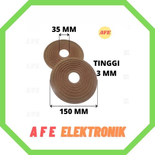 Gambar DEMPER SPEAKER DAMPER SPEAKER 15 INCHI MEMBRAN SPEAKER - 15X3,5 dari AFE Elektronik Store undefined Tokopedia