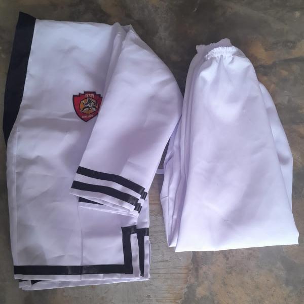 Gambar SERAGAM SISWA IKSPI KERA SAKTI LENGKAP SABUK HITAM - Putih, S dari IMAM FATHAN undefined Tokopedia