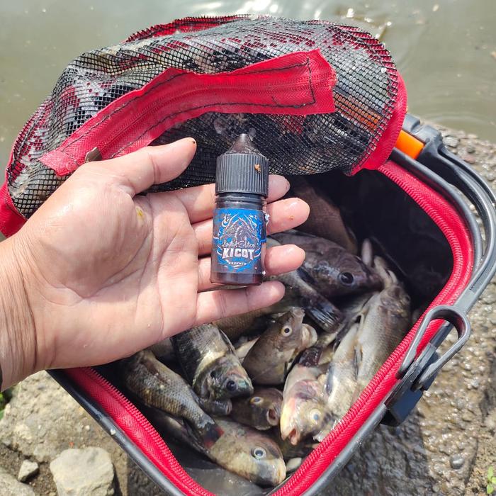 Gambar Essen ikan Kicot Army RedKiller || essen mancing || umpan ikan || essen ikan dari Han Fishing Store undefined Tokopedia