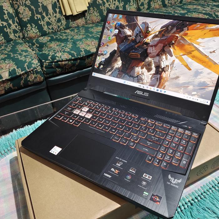 Jual laptop asus tuf fx505dt-r565b6t ryzen 3550h 16/512 gtx 1650